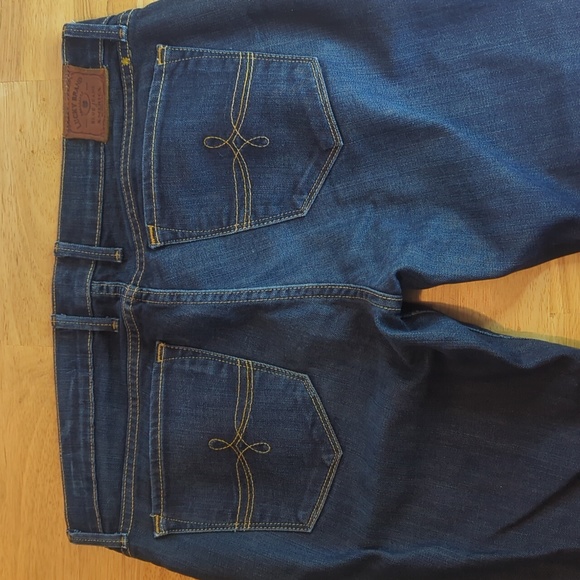 Lucky Brand Dark Wash Cate Boot Jeans 10/30 Ankle - Picture 5 of 10